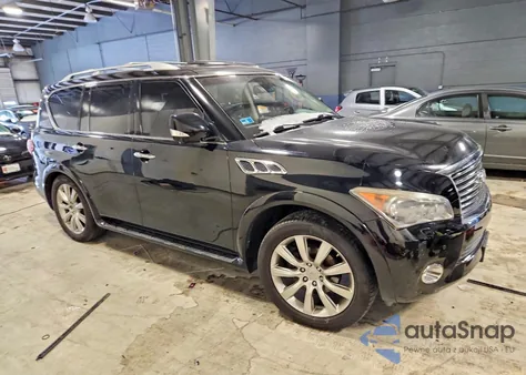 2012 Infiniti Qx56 z USA, uszkodzony, nr VIN JN8AZ2NE8C9015053